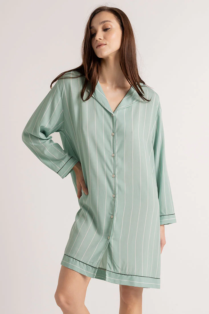 Camisón manga larga